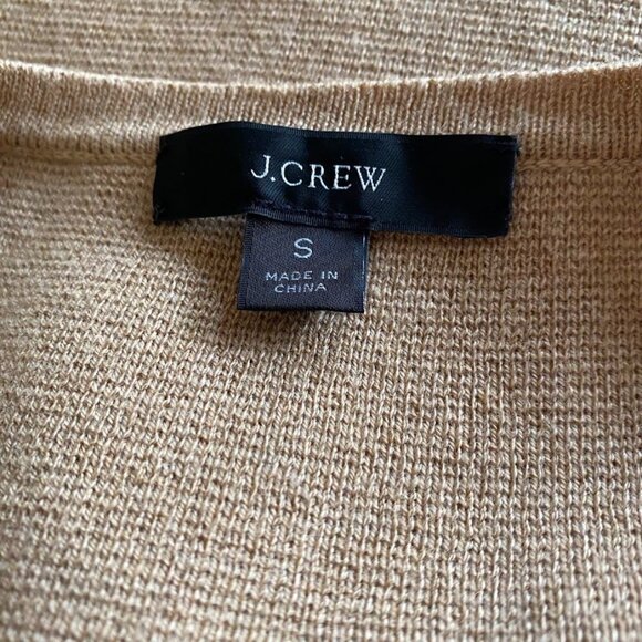 J. Crew Juliette Collarless Open Front Cardigan Sweater Blazer Small - Picture 7 of 13